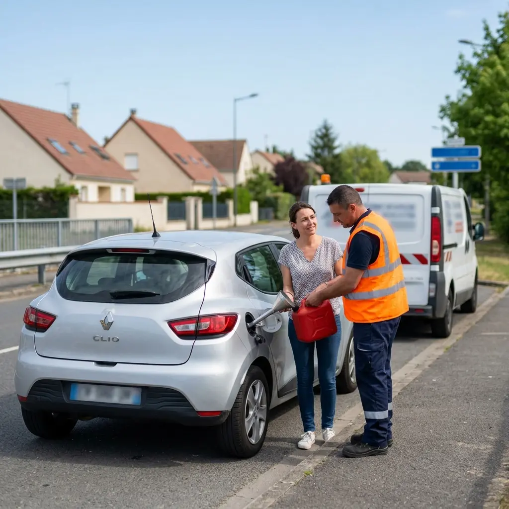 Comment nous traitons votre panne de carburant