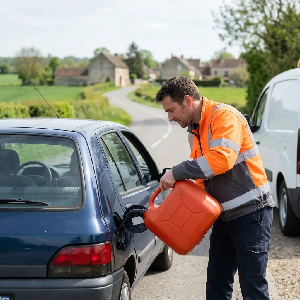 Comment réagir correctement lors d'une panne de carburant