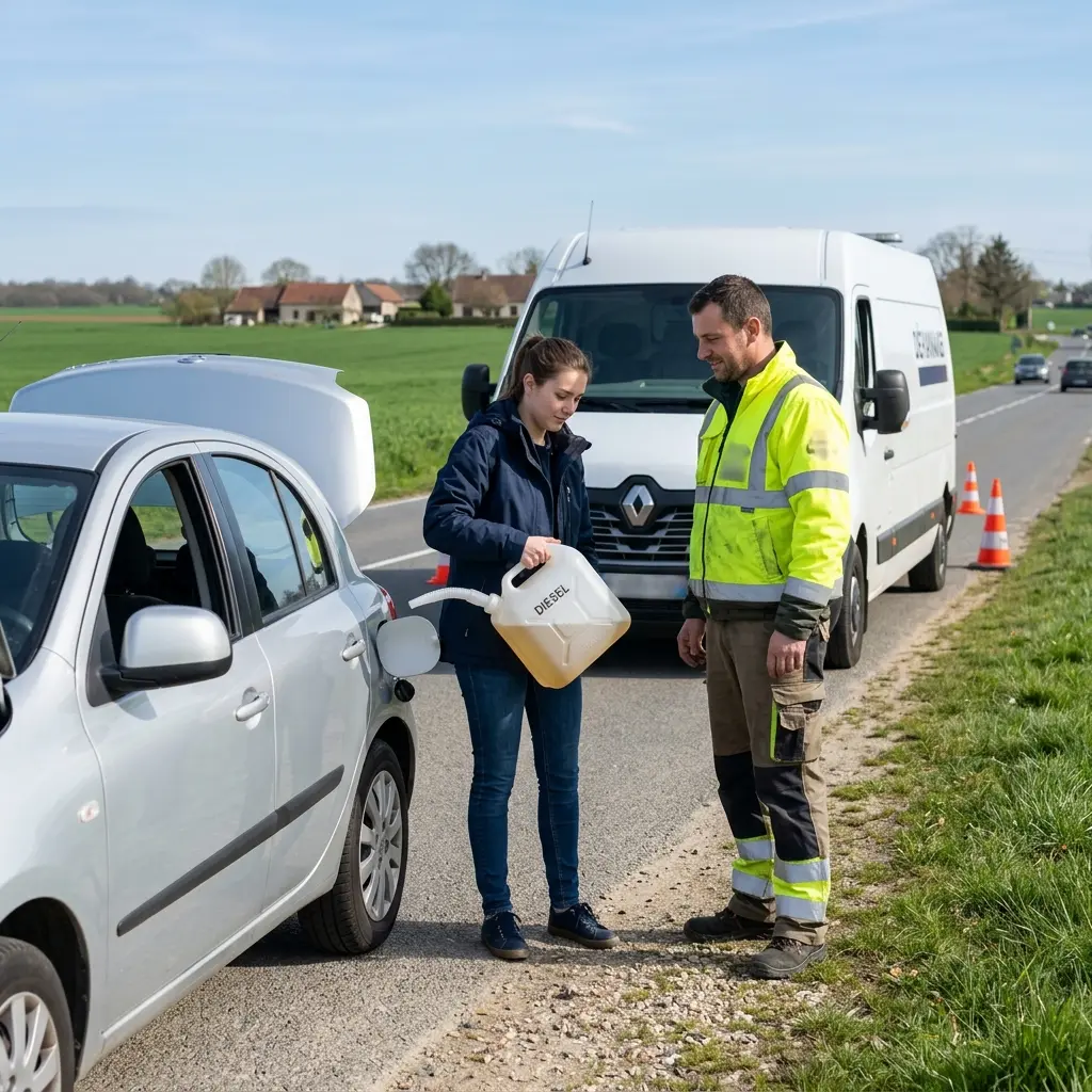 Dépannage panne d'essence Montry (77450)