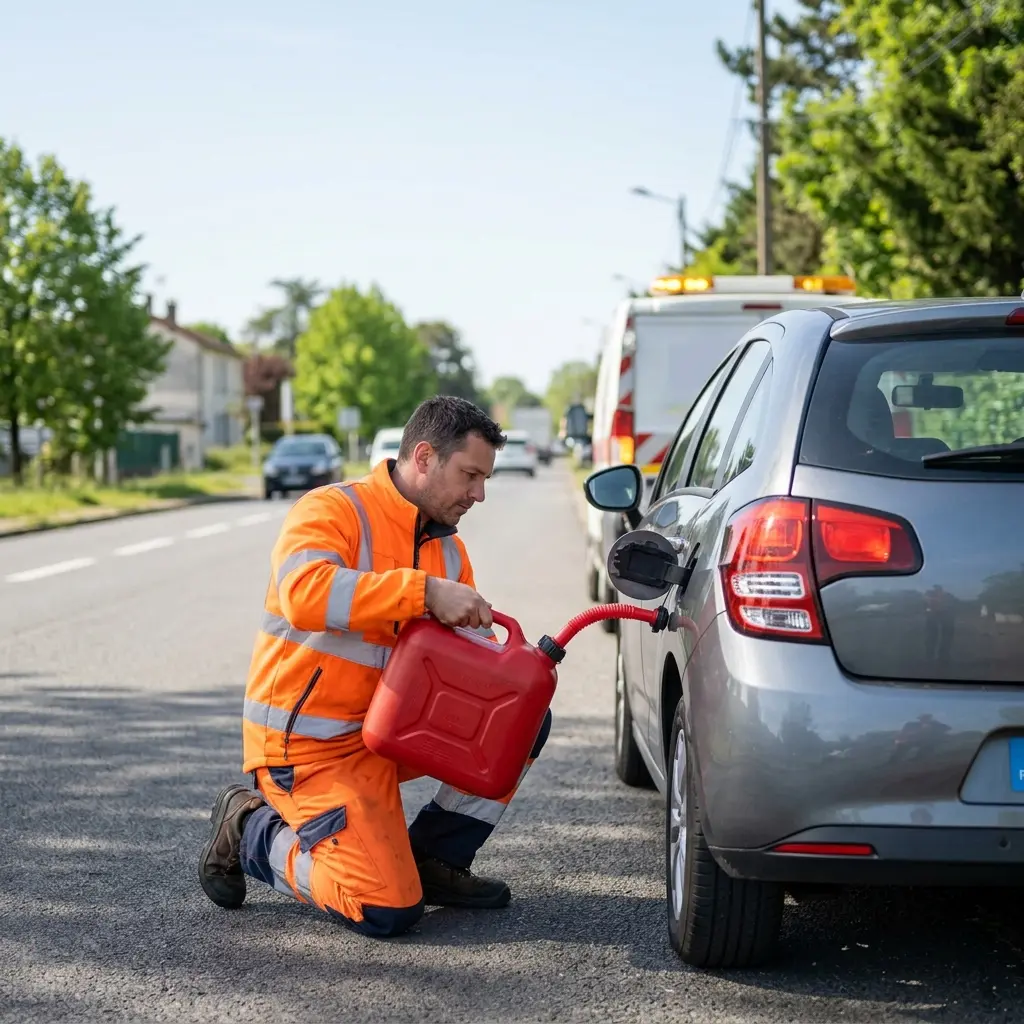 Les gestes de sécurité en cas de panne sèche à Chelles