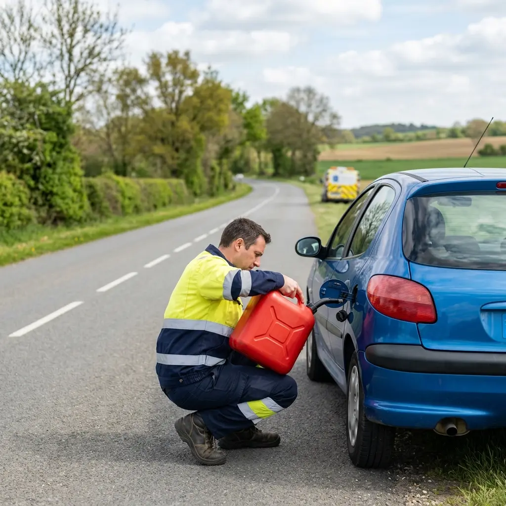 Comment réagir correctement lors d'une panne sèche à Rebais