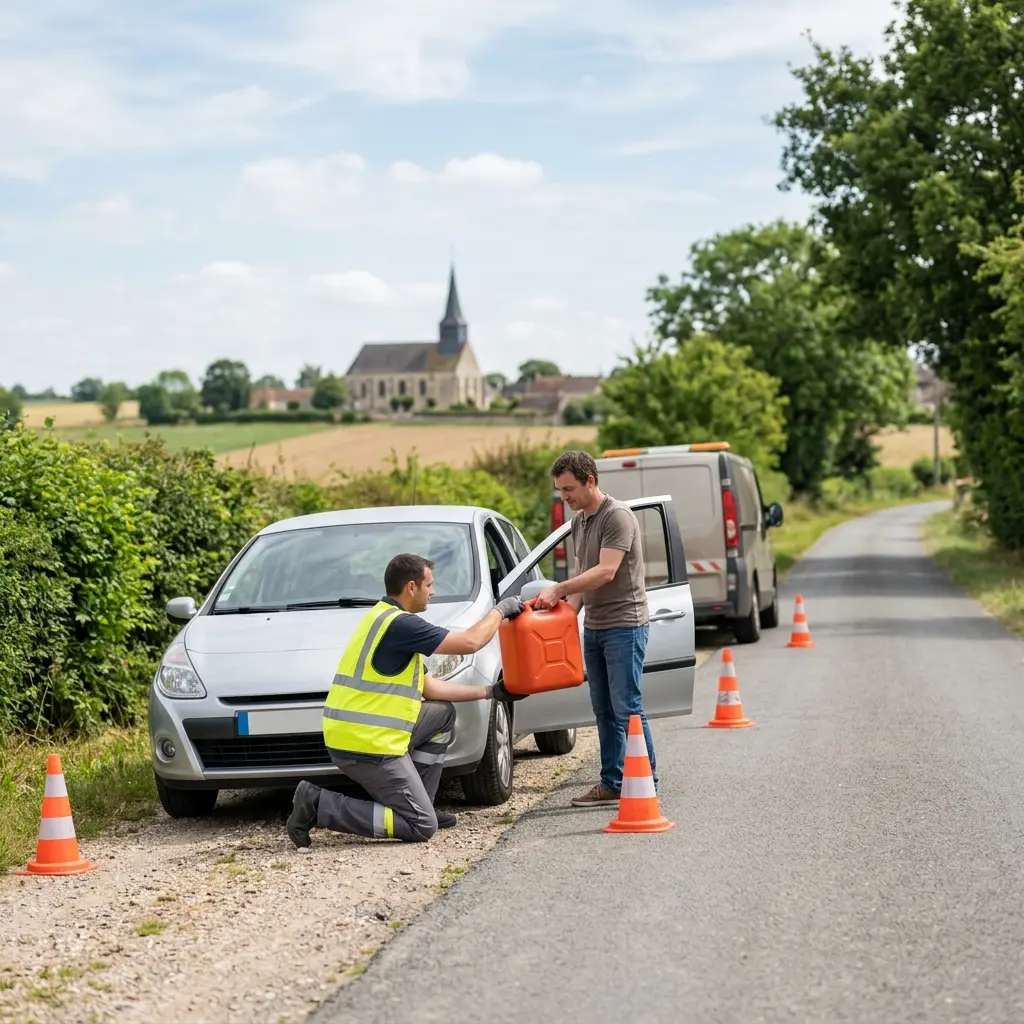Une intervention technique et sécurisée sur place