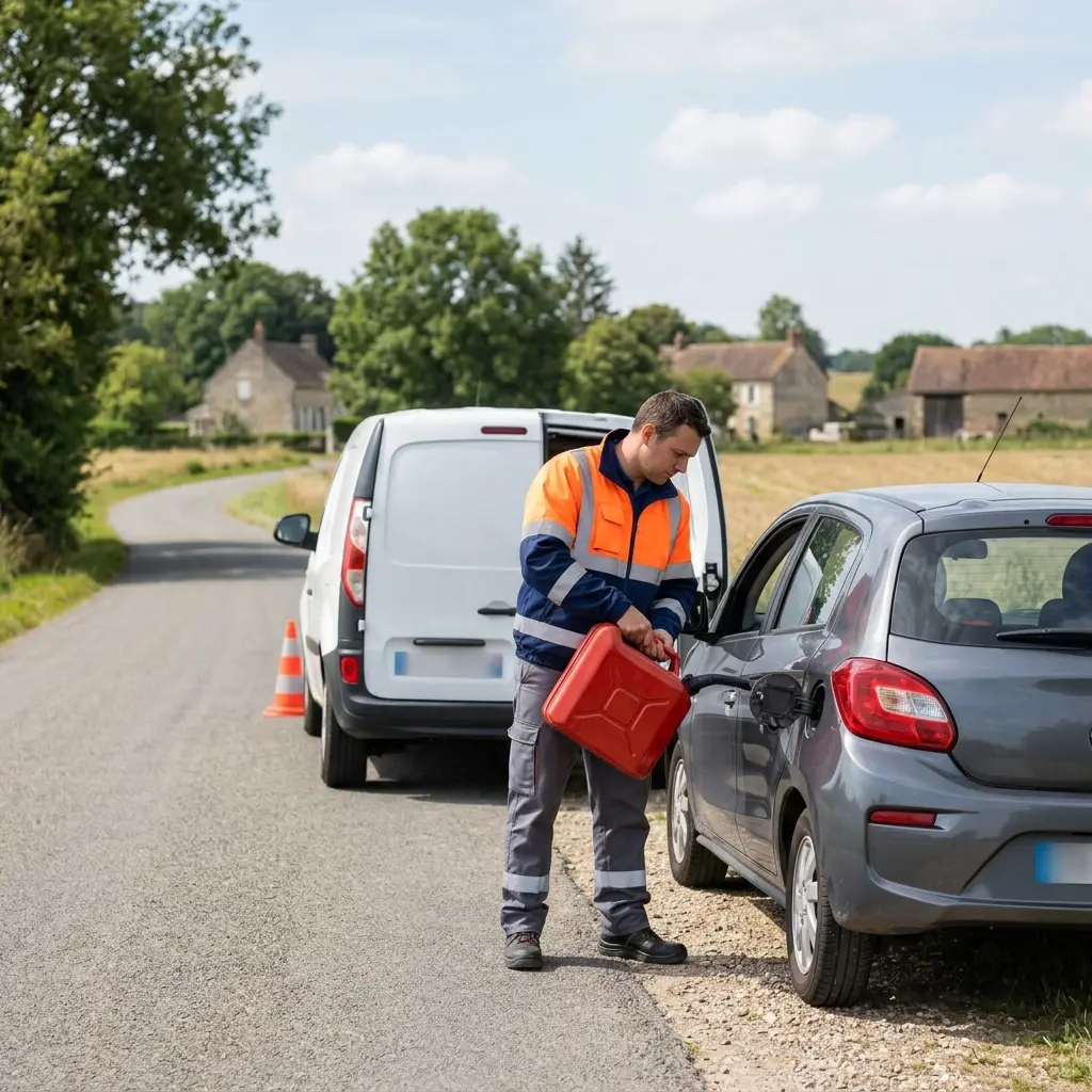 Dépannage panne d'essence Pommeuse (77515)