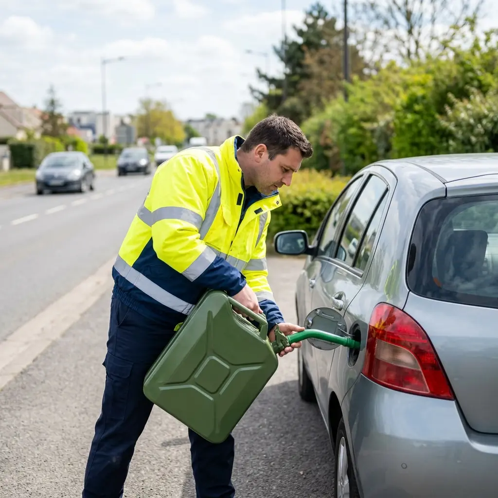 Les gestes essentiels en cas de manque de carburant