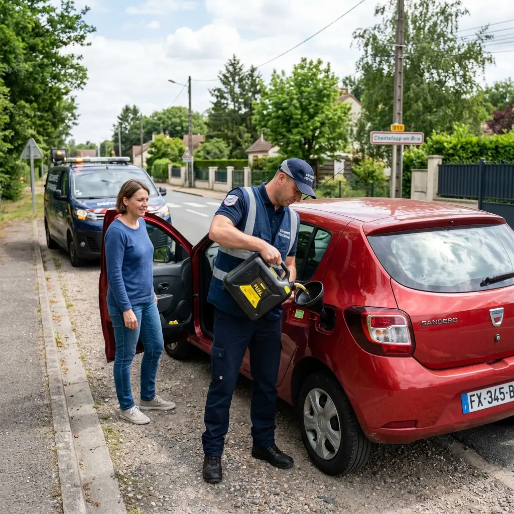 Comment se déroule l'intervention à Chanteloup-en-Brie ?