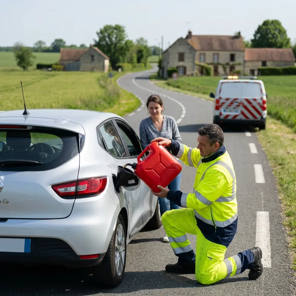 Dépannage panne d'essence Coupvray (77700)