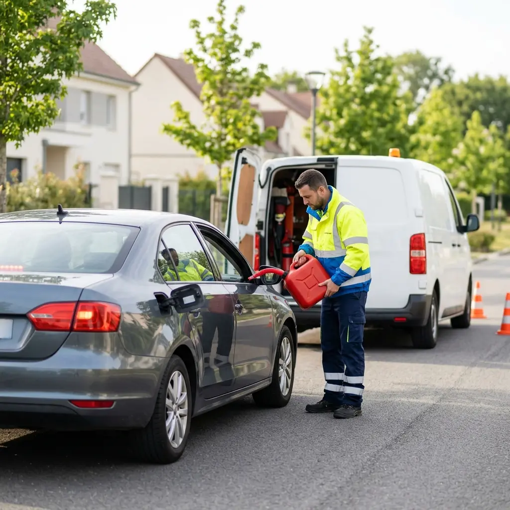 Les gestes essentiels en cas de panne sèche à Magny-le-Hongre