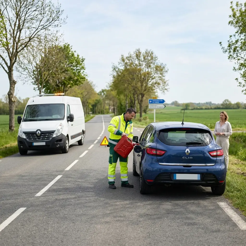Les bons gestes en cas de panne de carburant