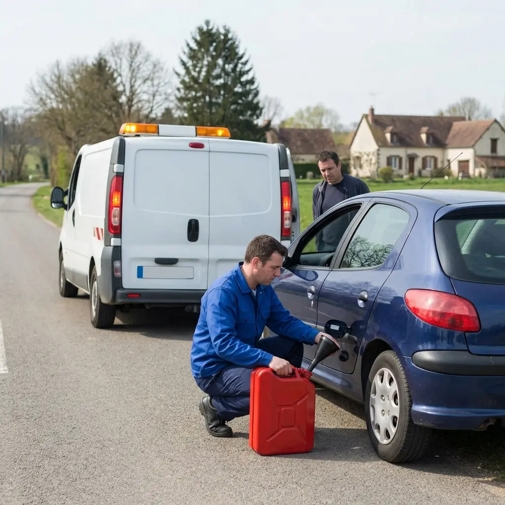 Dépannage panne d'essence Héricy (77850)