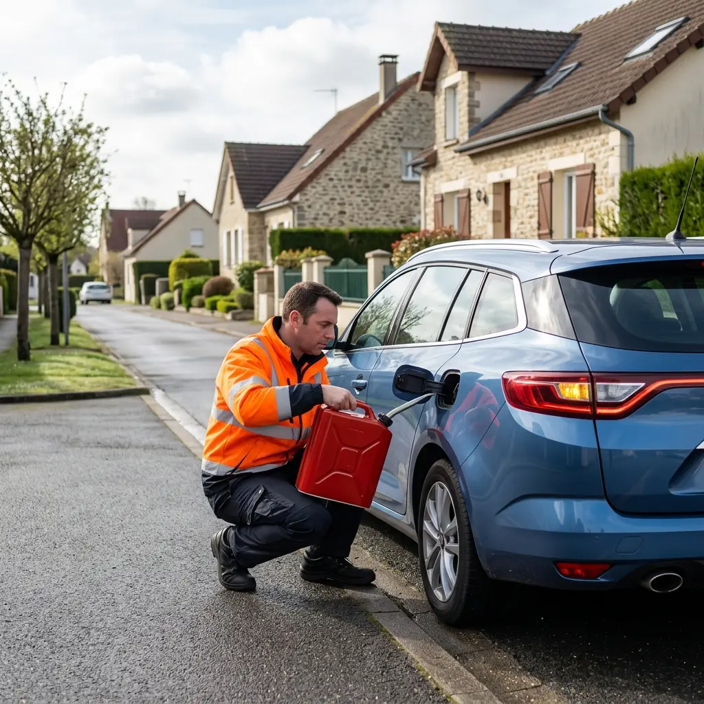 Les bons réflexes en cas de manque de carburant