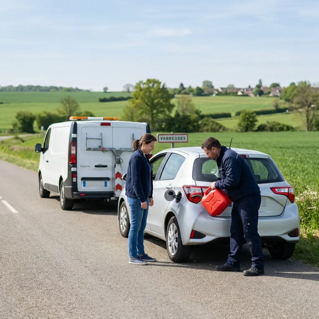 Comment réagir face à une panne de carburant à Varreddes