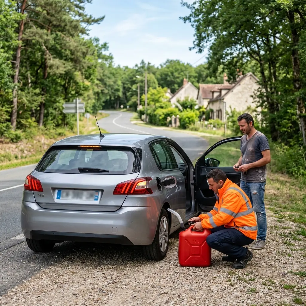 Dépannage panne d'essence Samois-sur-Seine (77920)