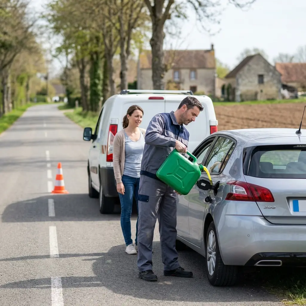 Les gestes essentiels en cas de manque de carburant