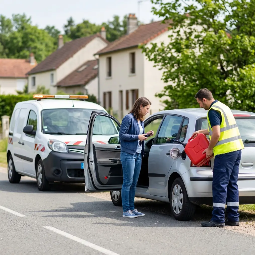 Dépannage panne d'essence Rubelles (77950)