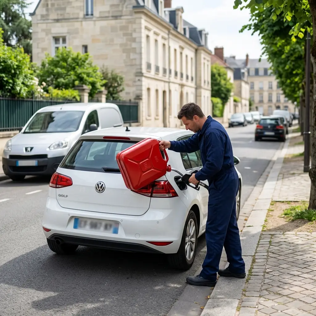 Dépannage panne d'essence Versailles (78000)