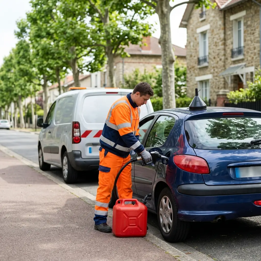 Dépannage panne d'essence Le Vésinet (78110)