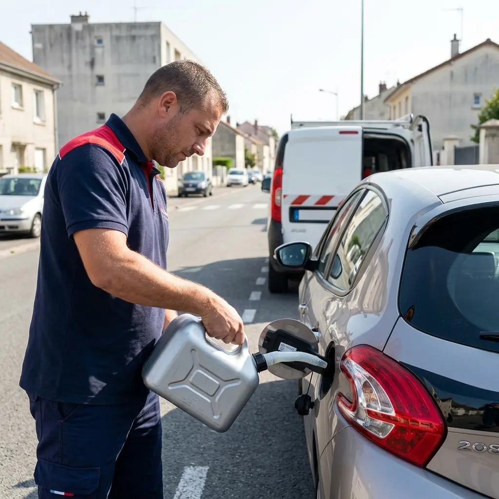 Dépannage panne d'essence Les Mureaux (78130)