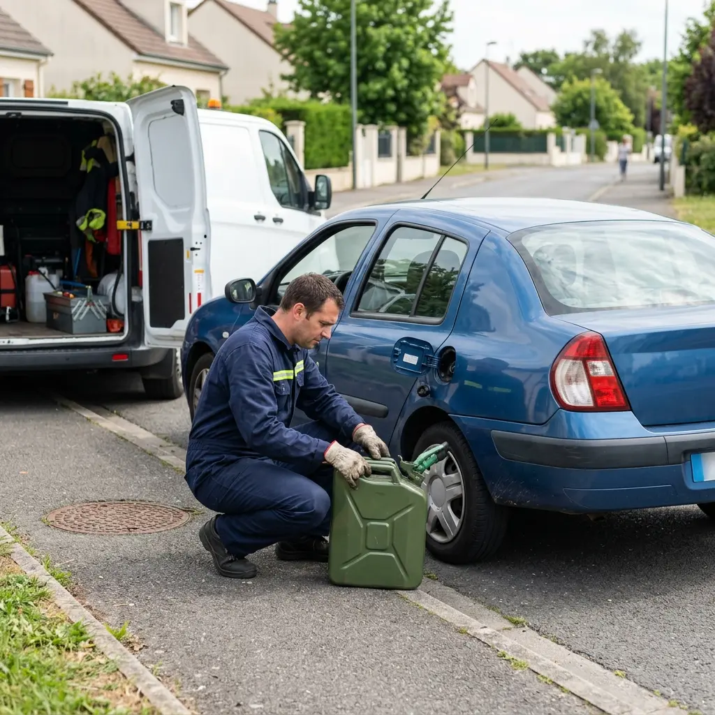 Notre approche pour résoudre votre panne de carburant