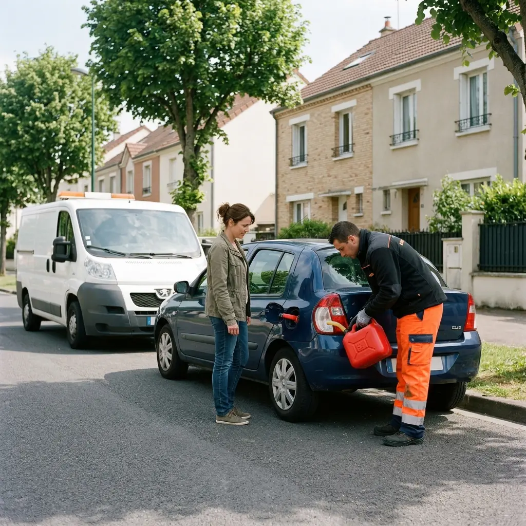 Dépannage panne d'essence Poissy (78300)
