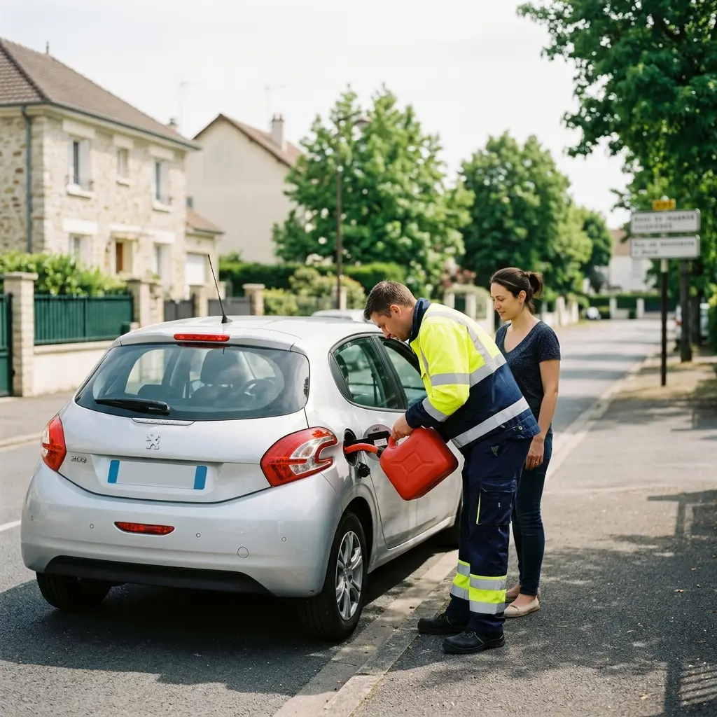 Dépannage panne d'essence Coignières (78310)