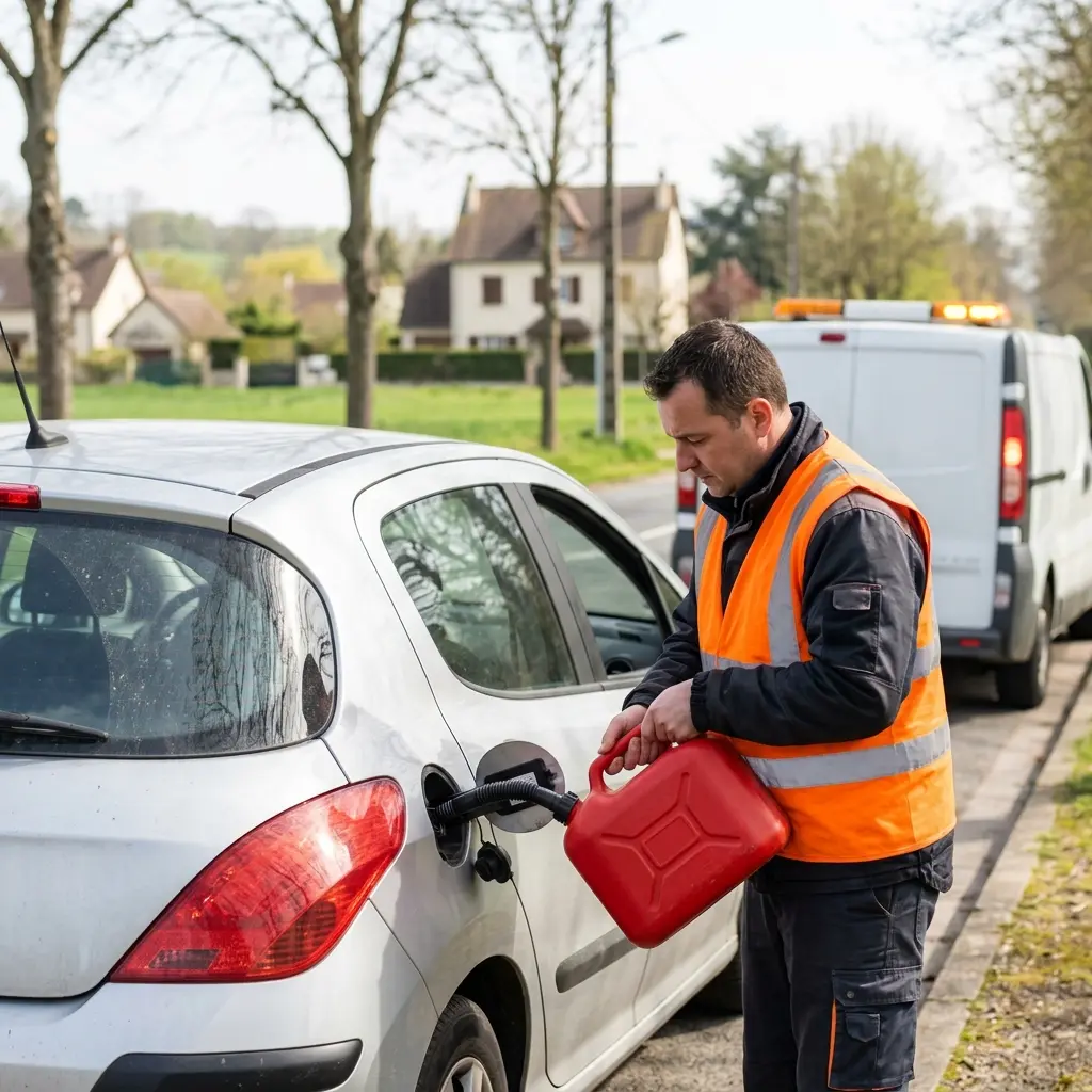 Les bons réflexes lors d'une panne de carburant à Jouy-en-Josas
