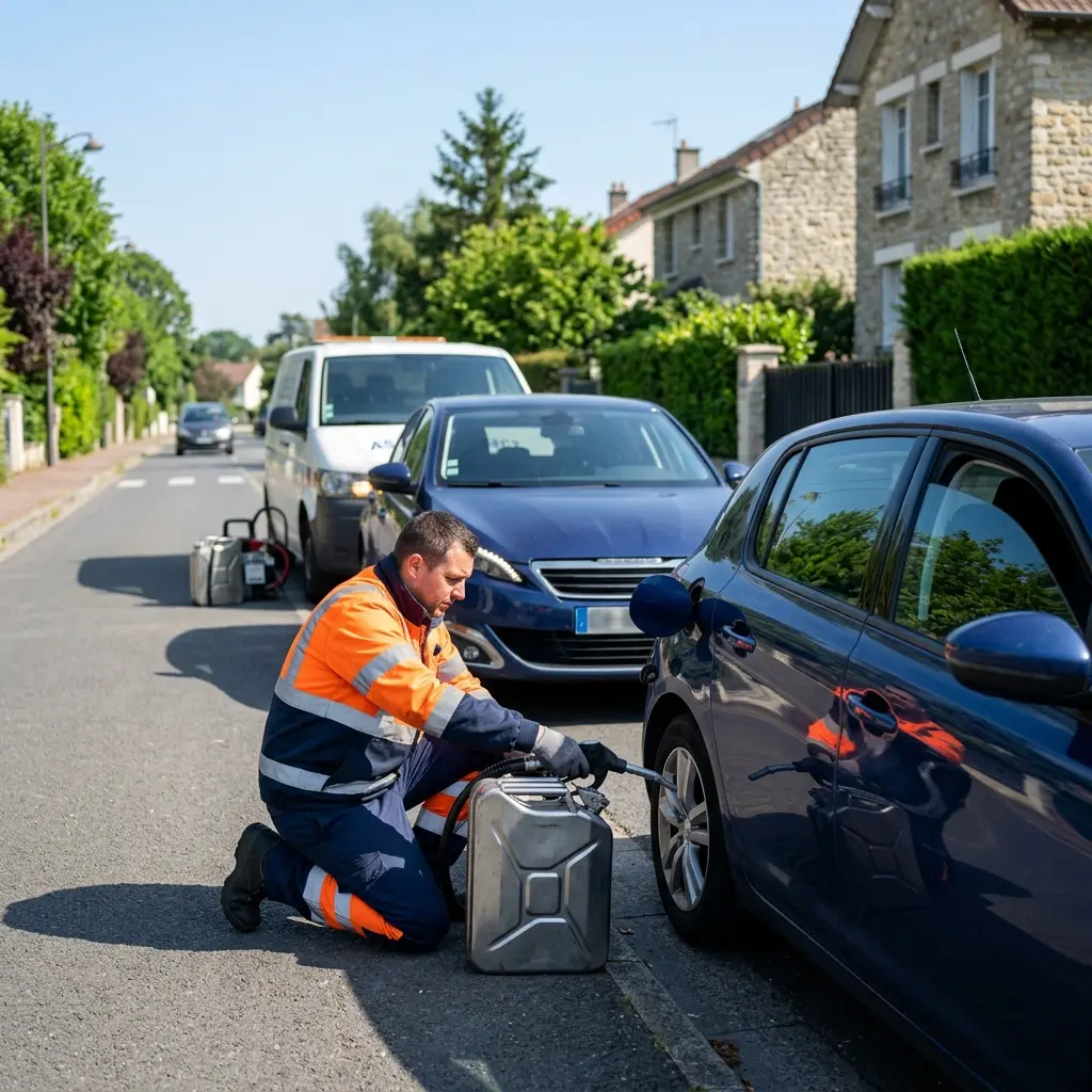 Les bons gestes à adopter lors d'une panne de carburant