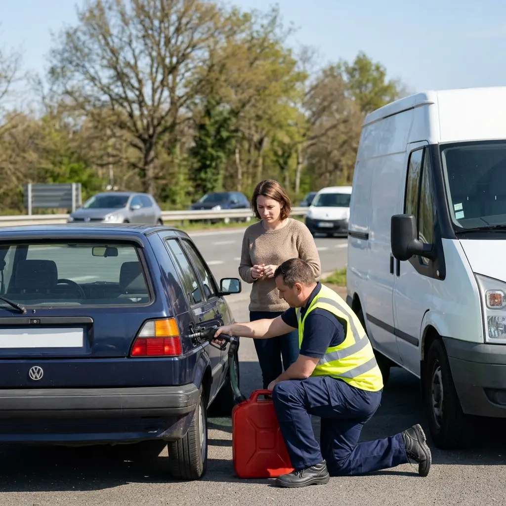 Les gestes essentiels en cas de manque de carburant