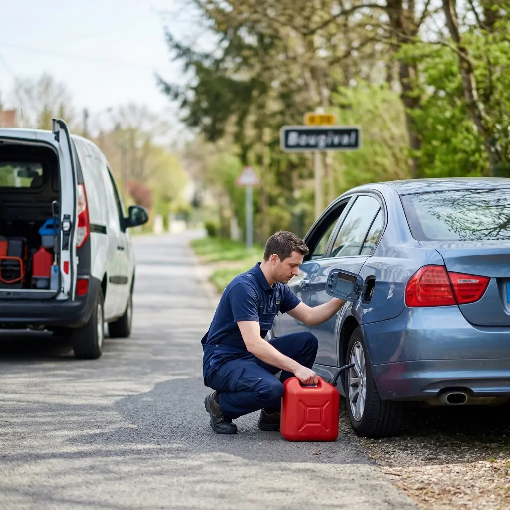 Comment nous traitons votre panne de carburant