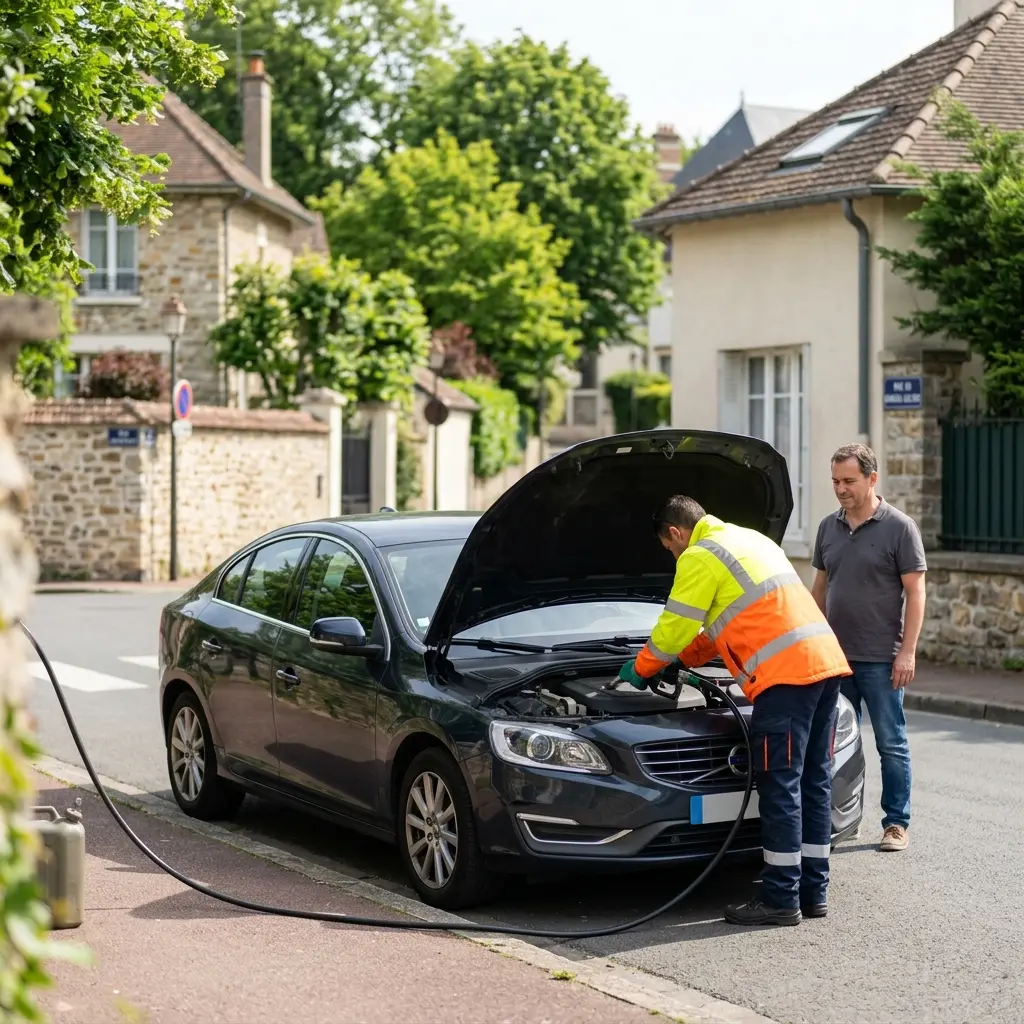 Dépannage panne d'essence Louveciennes (78430)