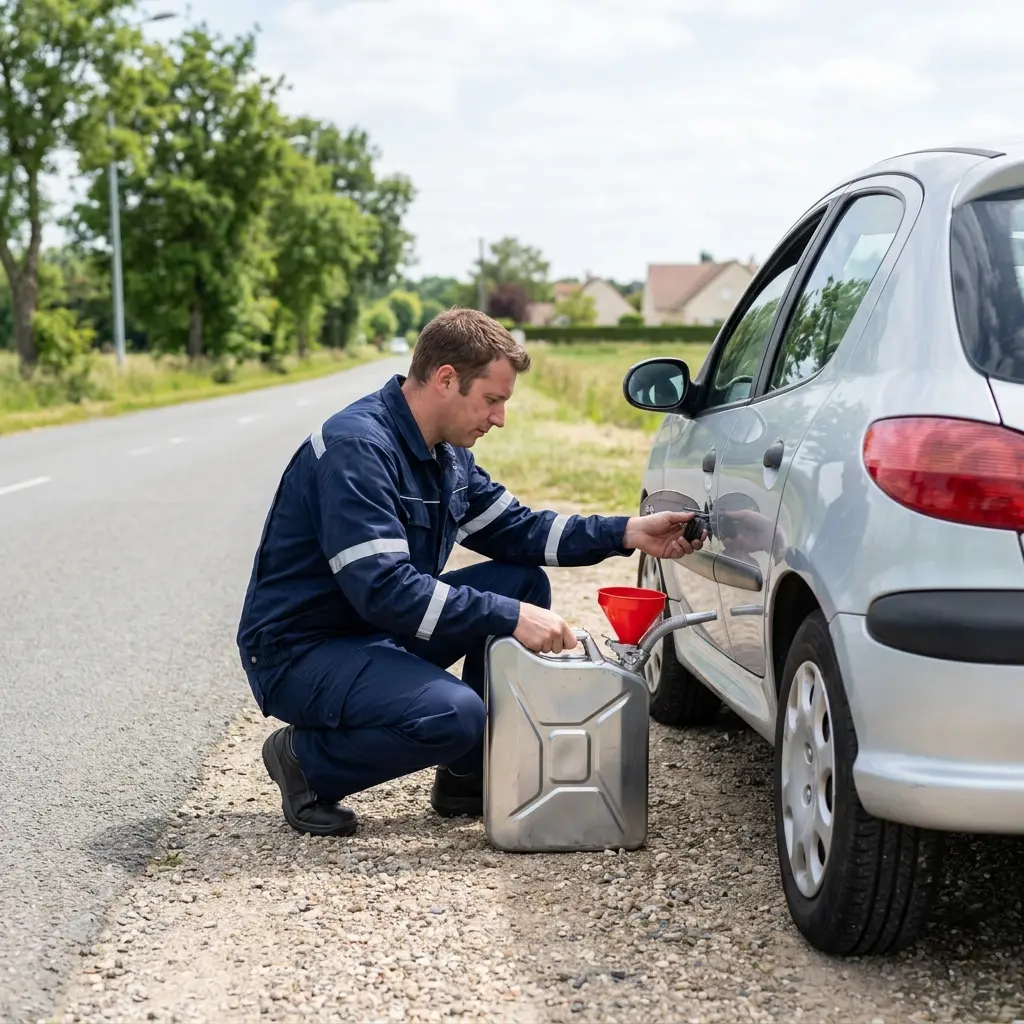 Les bons réflexes en cas de manque de carburant à Issou