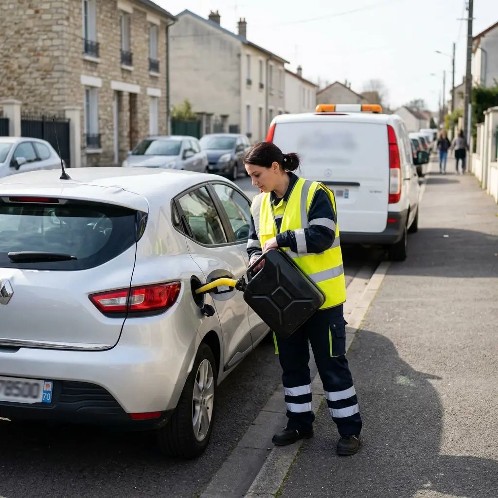 Gestes et réflexes en cas de manque de carburant