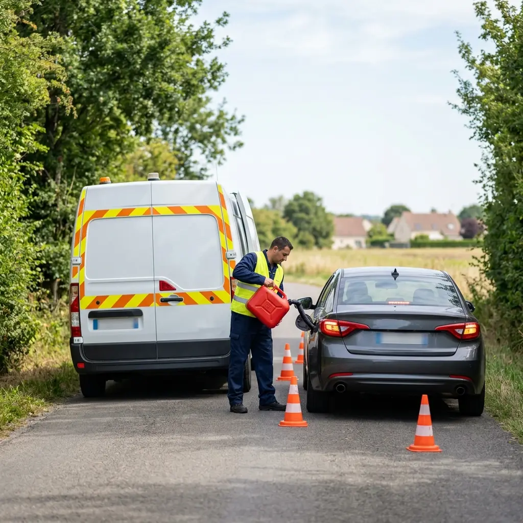 Les gestes essentiels en cas de panne sèche à Vernouillet