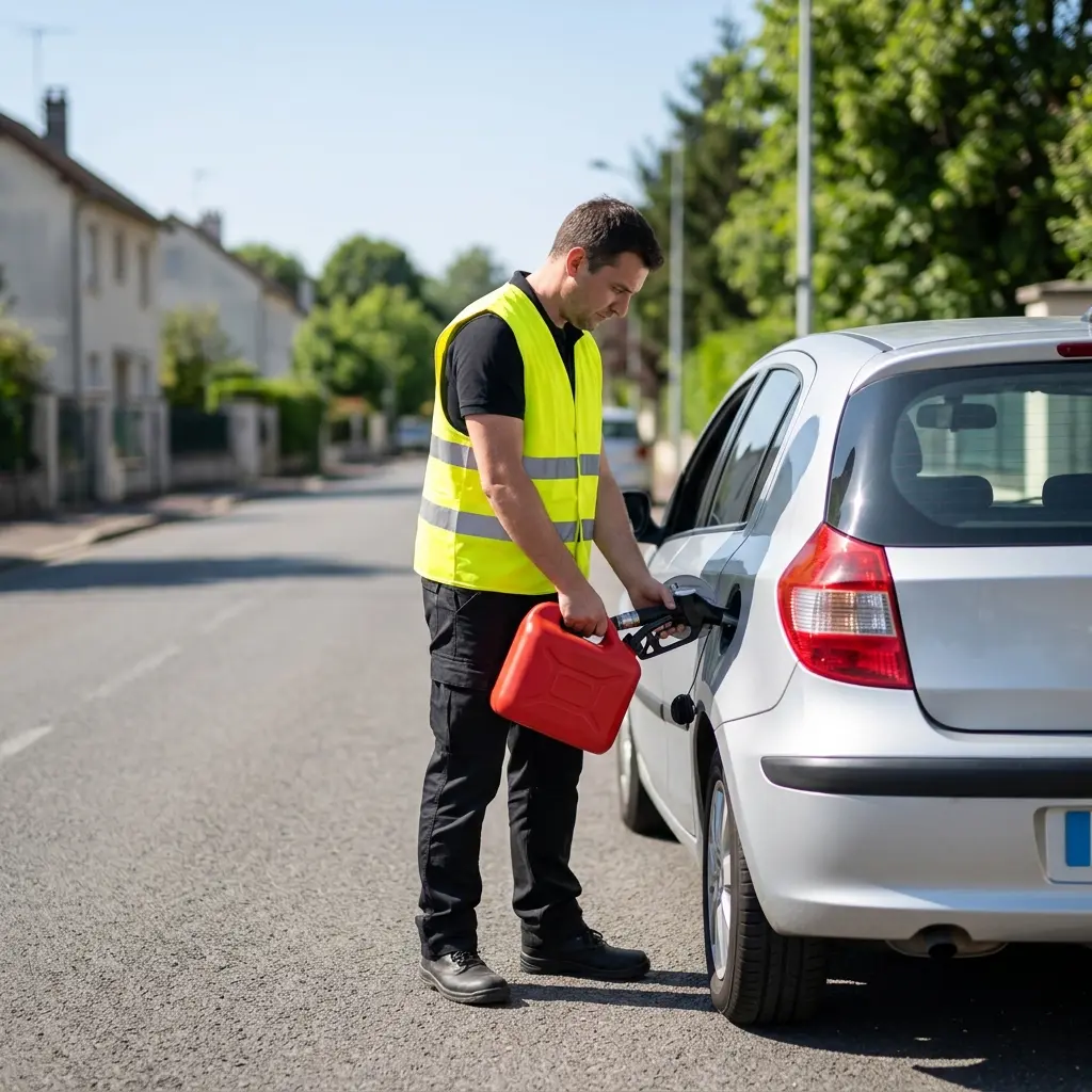 Les bons gestes en cas de manque de carburant