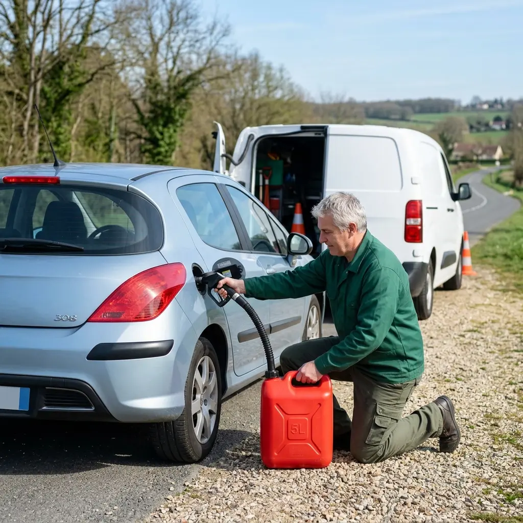 Dépannage panne d'essence Maule (78580)