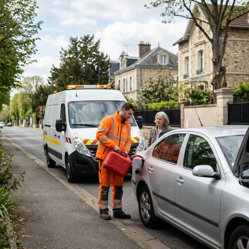 Dépannage panne d'essence Maisons-Laffitte (78600)