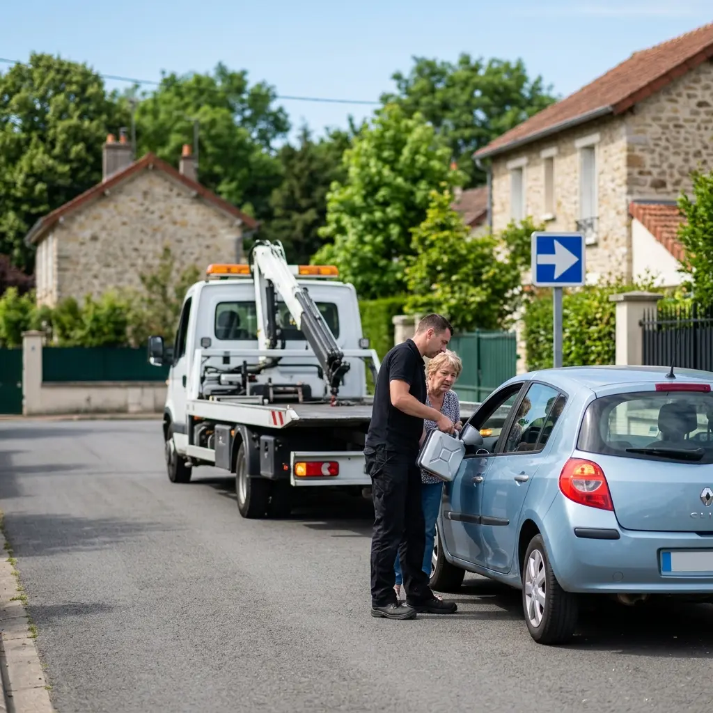 Dépannage panne d'essence Étang-la-Ville (78620)