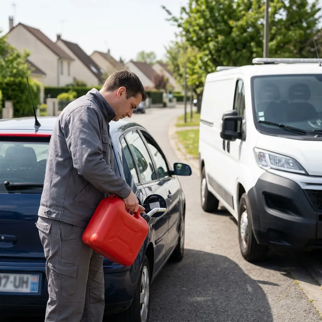 Une intervention technique et sécurisée sur place