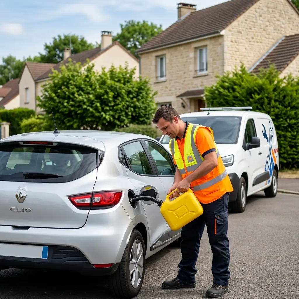 Comment réagir lors d'une panne de carburant à Mareil-Marly ?