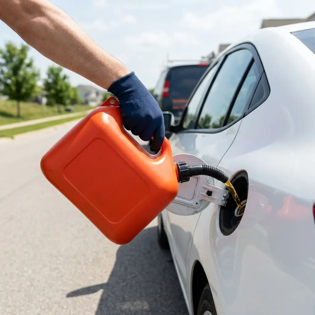 Gestes essentiels en cas de manque de carburant à Freneuse