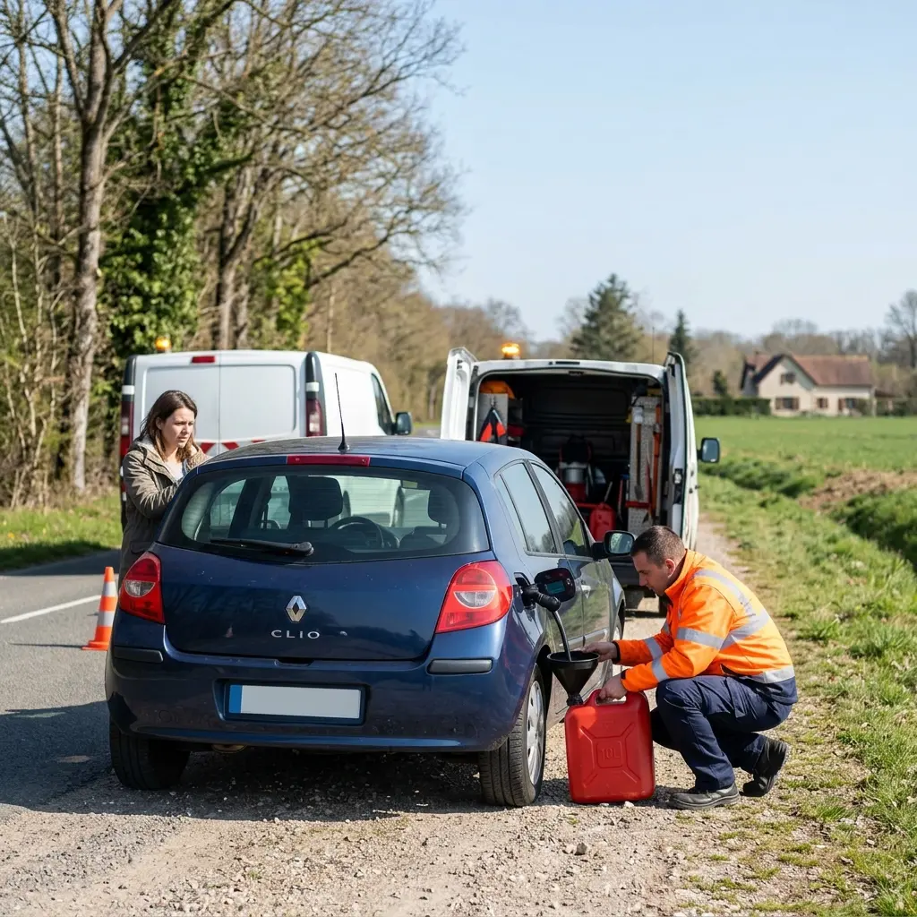 Dépannage panne d'essence Queue-les-Yvelines (78940)