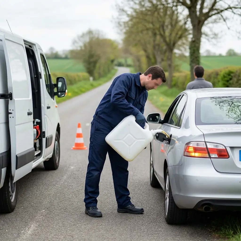 Gestes de sécurité lors d'une panne
