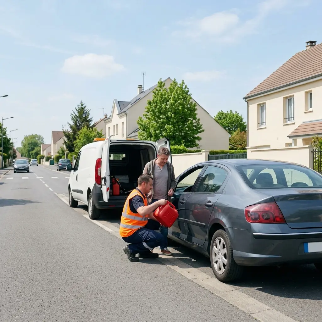 Dépannage panne d'essence Voisins-le-Bretonneux (78960)