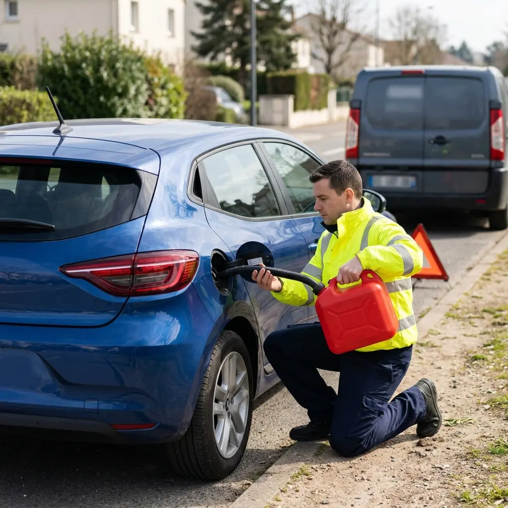 Comment réagir en cas de panne sèche à Évry-Courcouronnes