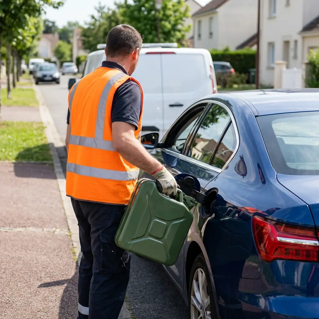 Notre approche pour un dépannage panne d'essence efficace