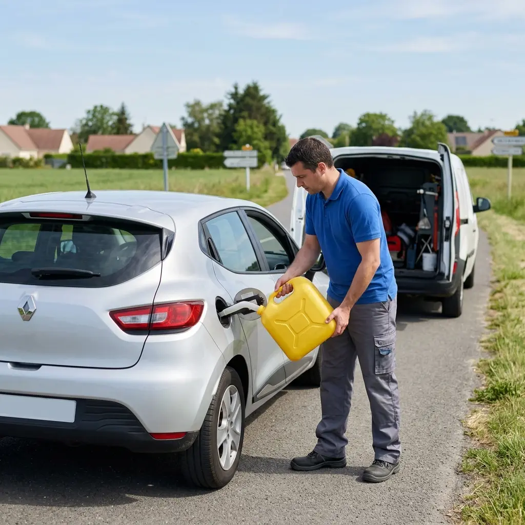 Comment nous traitons votre panne de carburant