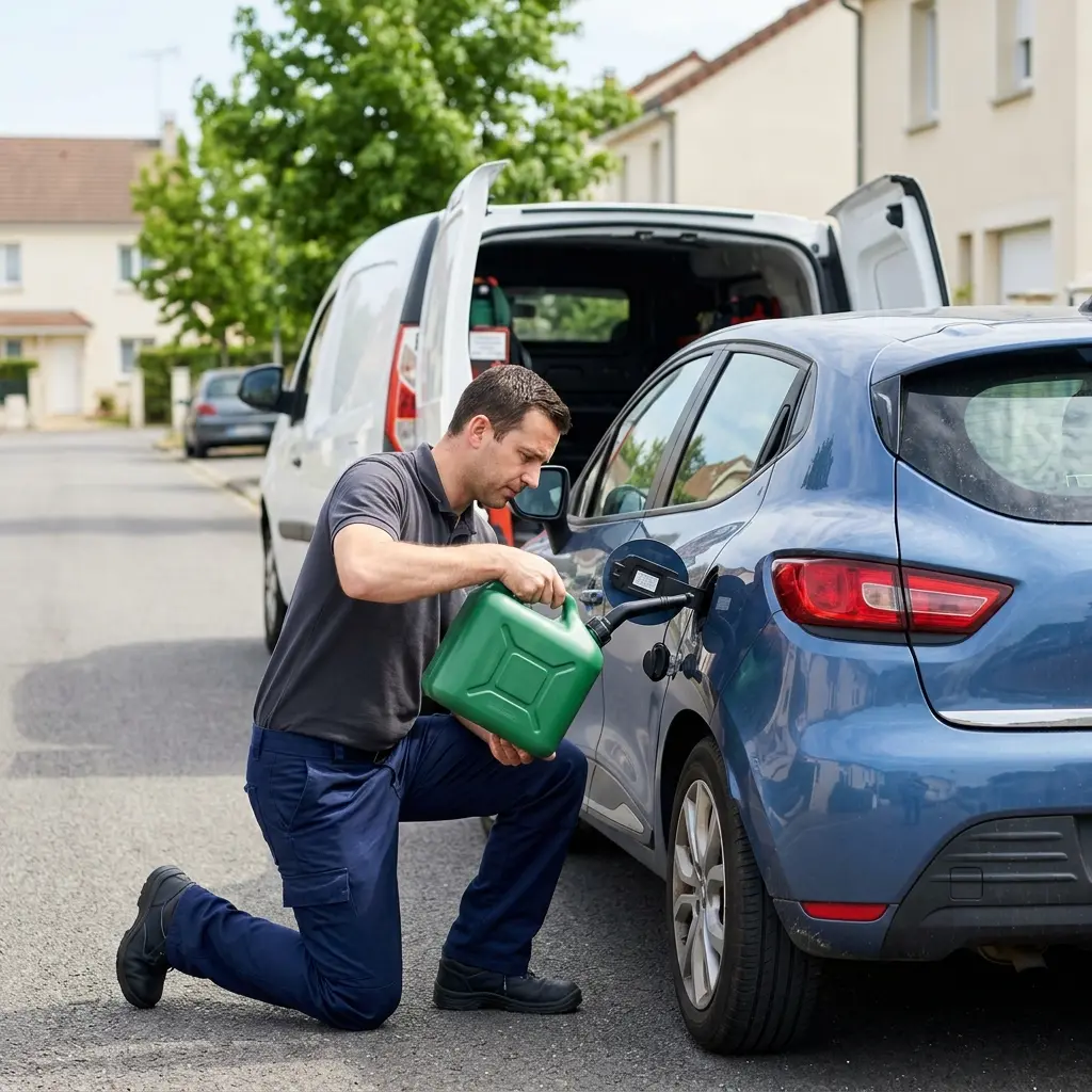 Les gestes essentiels en cas de panne sèche à Montgeron