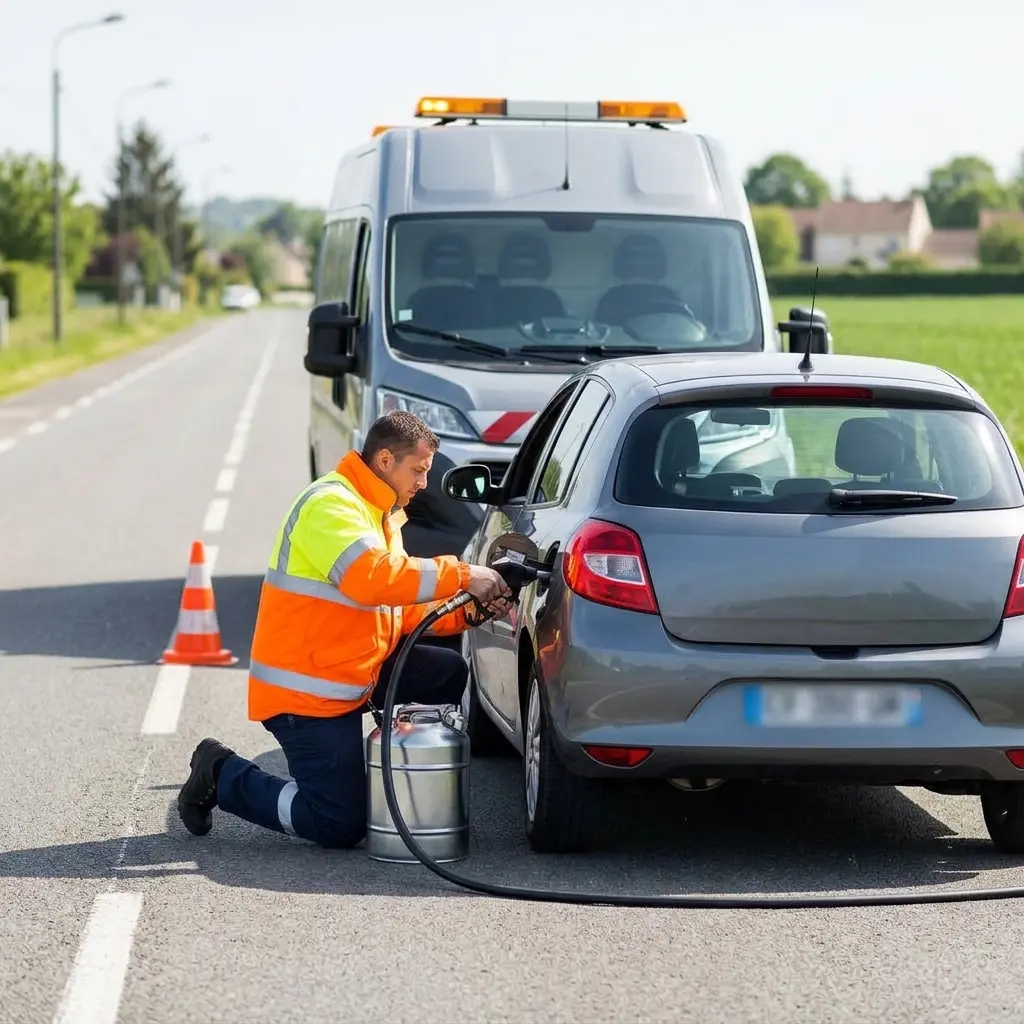 Comment réagir face à une panne de carburant à Arpajon