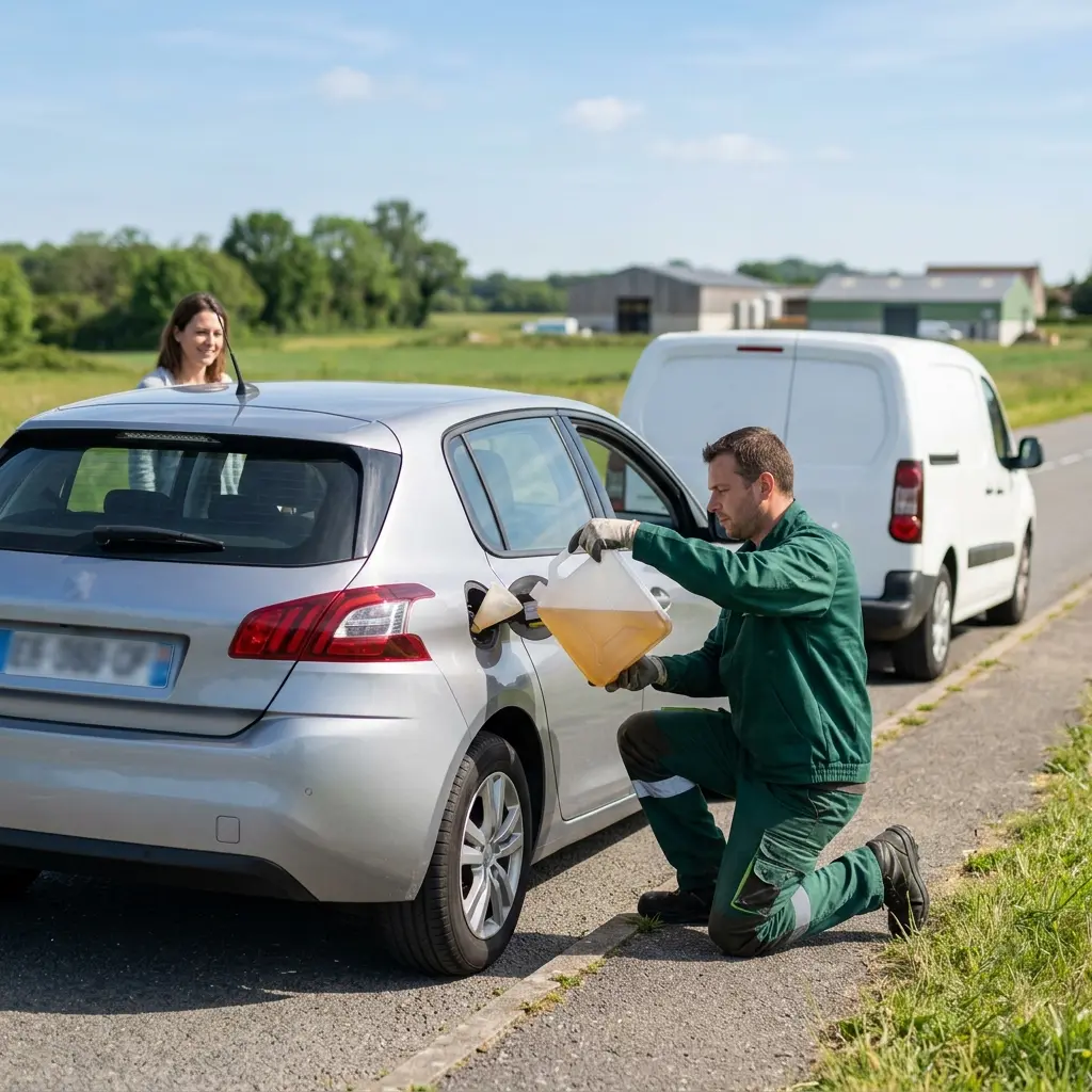 Les gestes essentiels en cas de manque de carburant