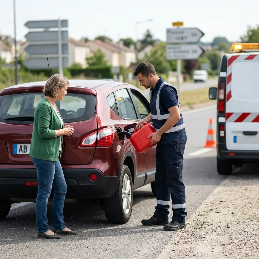 Notre approche pour un dépannage carburant efficace