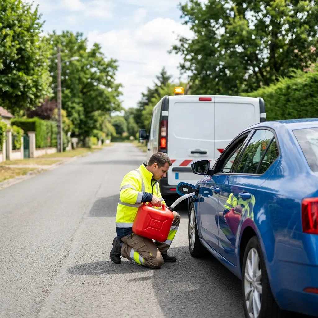 Comment réagir face à une panne de carburant à Varennes-Jarcy